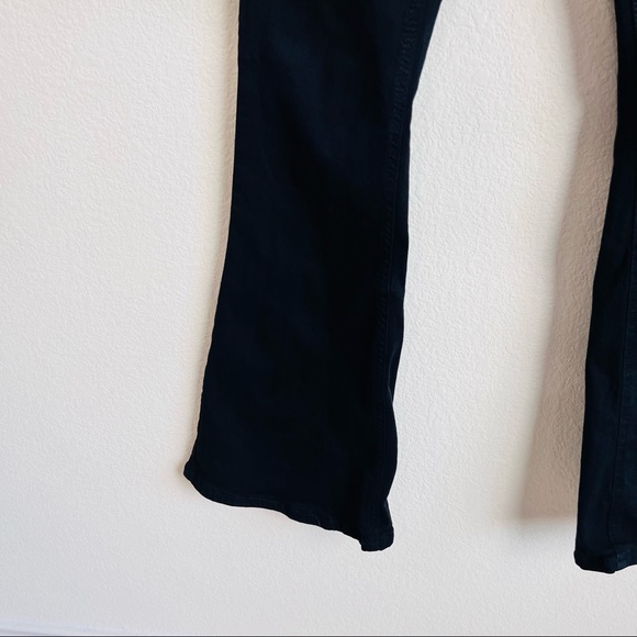 TOPSHOP Black Jamie High Waisted Flare Jeans - Picture 5 of 13